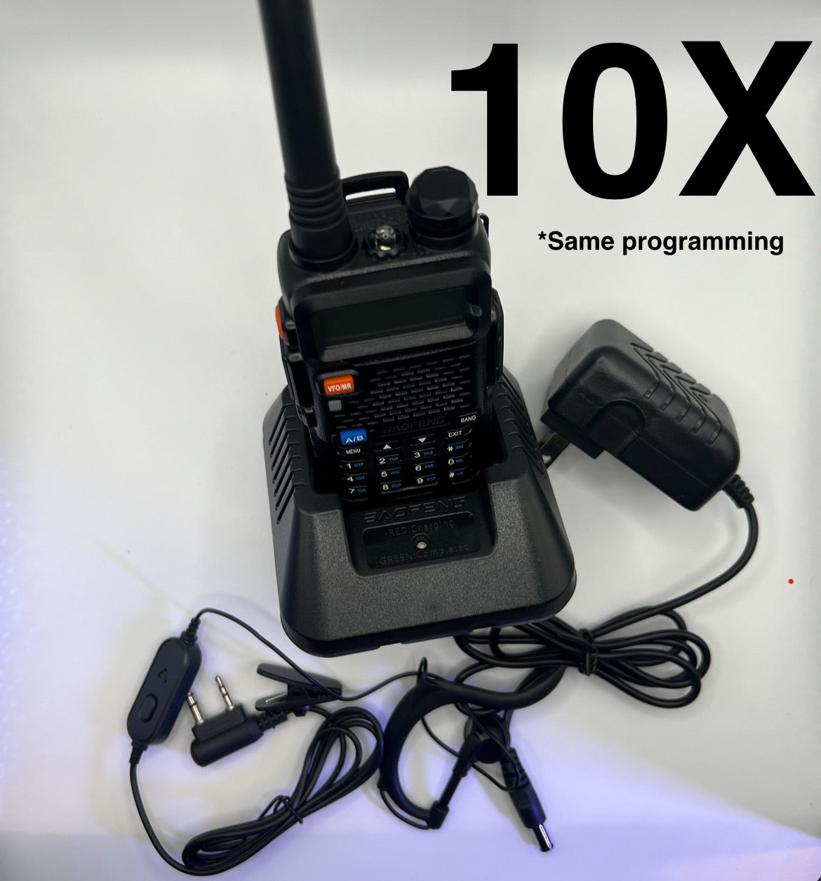 10 Pack - Custom pre-programed Emergency HAM Radios